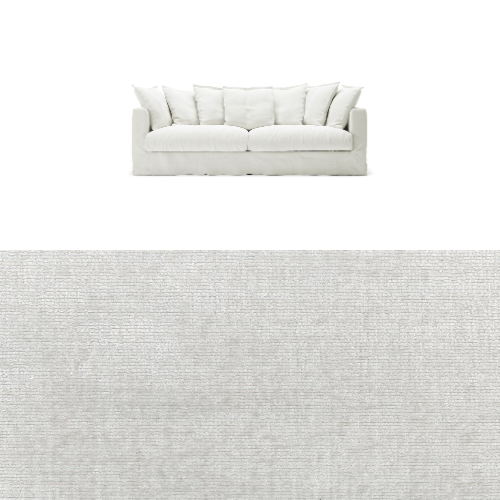 Klädsel till soffa Decotique Le Grand Air 3-sits Tyg Belfast