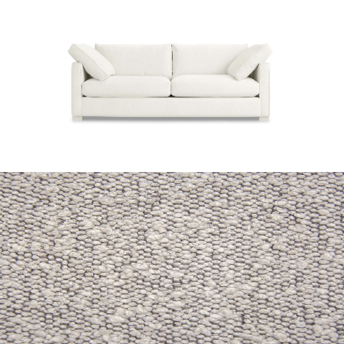 Klädsel till Eilersen Stockholm Tyg Ascot bouclé