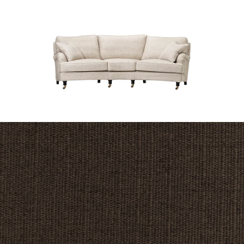 Klädsel till soffa Englesson Howard 3.5-sits medium svängd Tyg Babel