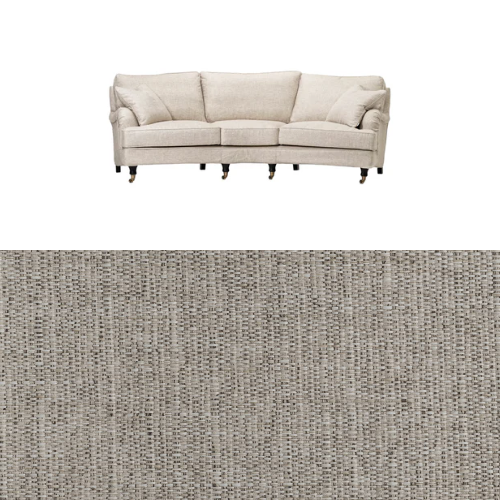 Klädsel till soffa Englesson Howard 3.5-sits medium svängd Tyg Babel