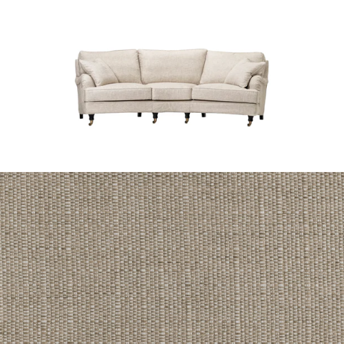 Klädsel till soffa Englesson Howard 3.5-sits medium svängd Tyg Babel