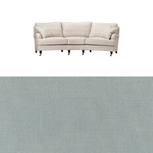 Klädsel till soffa Englesson Howard 3.5-sits medium svängd Tyg Chloe