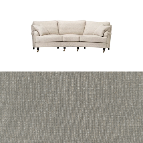 Klädsel till soffa Englesson Howard 3.5-sits medium svängd Tyg Chloe