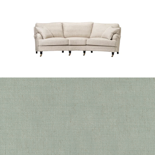Klädsel till soffa Englesson Howard 3.5-sits medium svängd Tyg Chloe