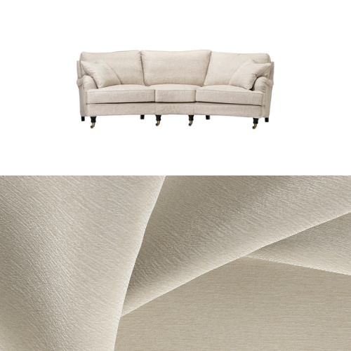 Klädsel till soffa Englesson Howard 3.5-sits medium svängd Tyg Geneva