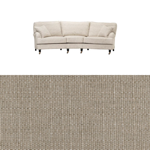 Klädsel till soffa Englesson Howard 3.5-sits svängd Tyg Babel