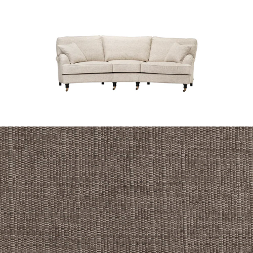 Klädsel till soffa Englesson Howard 3.5-sits svängd Tyg Babel