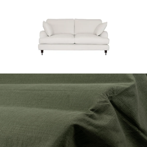 Klädsel till soffa Englesson Howard 2-sits medium rak Tyg Caleido
