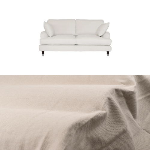 Klädsel till soffa Englesson Howard 2-sits medium rak Tyg Caleido