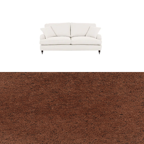 Klädsel till soffa Englesson Howard 2-sits rak Tyg Venus