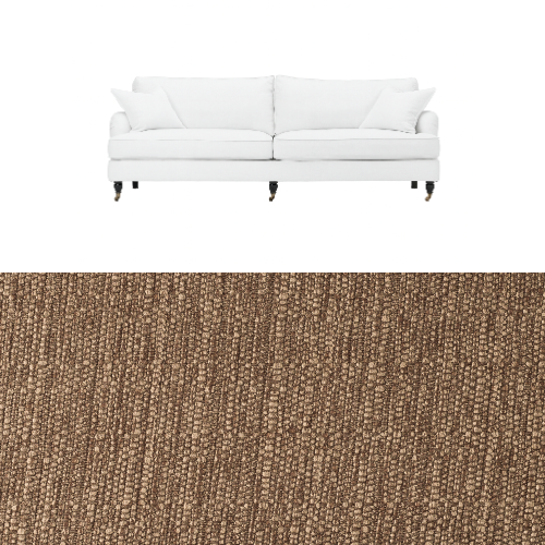 Klädsel till soffa Englesson Howard 3-sits medium rak Tyg Madeira