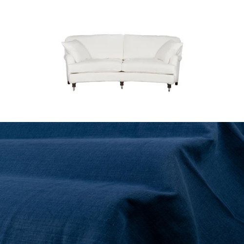 Klädsel till soffa Englesson Howard 3-sits medium svängd Tyg Caleido
