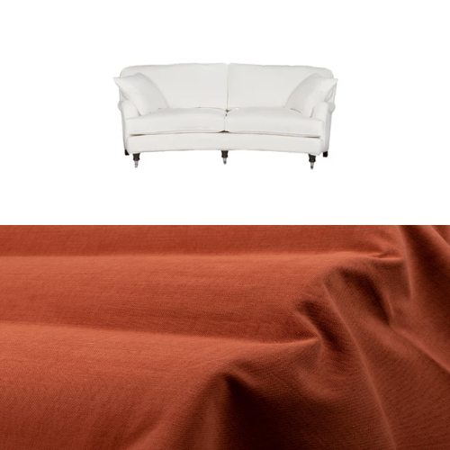 Klädsel till soffa Englesson Howard 3-sits medium svängd Tyg Caleido