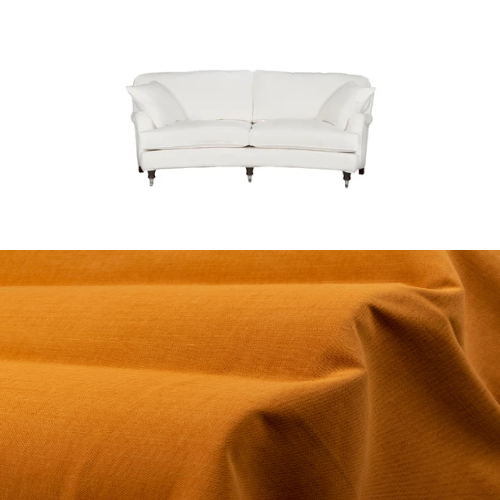 Klädsel till soffa Englesson Howard 3-sits medium svängd Tyg Caleido