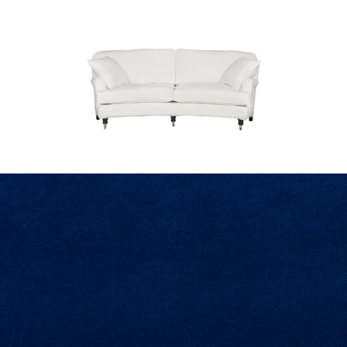 Klädsel till soffa Englesson Howard 3-sits medium svängd Tyg Crown Velvet