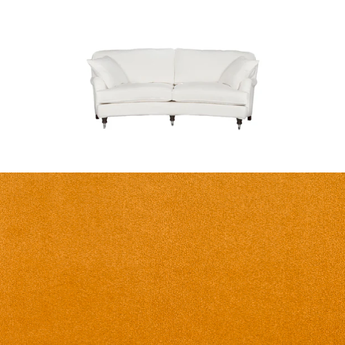 Klädsel till soffa Englesson Howard 3-sits medium svängd Tyg Crown Velvet