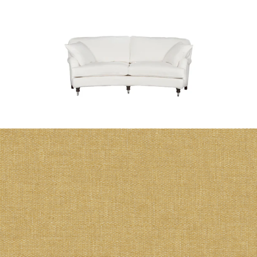 Klädsel till soffa Englesson Howard 3-sits medium svängd Tyg Perfecto