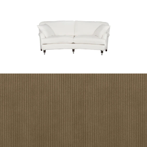 Klädsel till soffa Englesson Howard 3-sits medium svängd Tyg Tariro