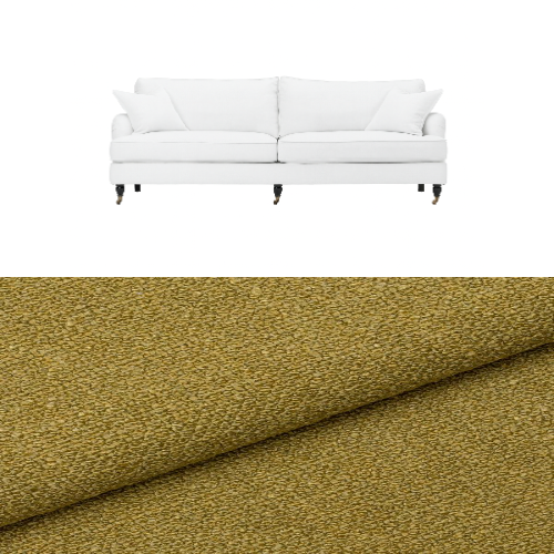 Klädsel till soffa Englesson Howard 3.5-sits medium rak Tyg Angola bouclé