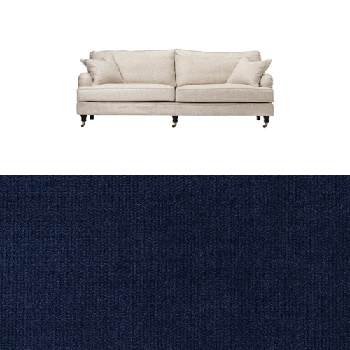 Klädsel till soffa Englesson Howard 3.5-sits medium rak Tyg Apollo
