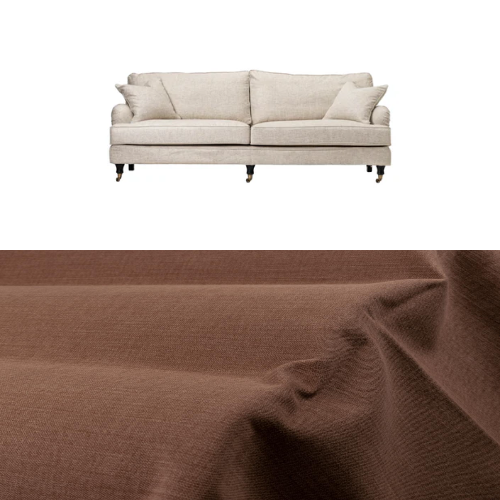 Klädsel till soffa Englesson Howard 3.5-sits medium rak Tyg Caleido