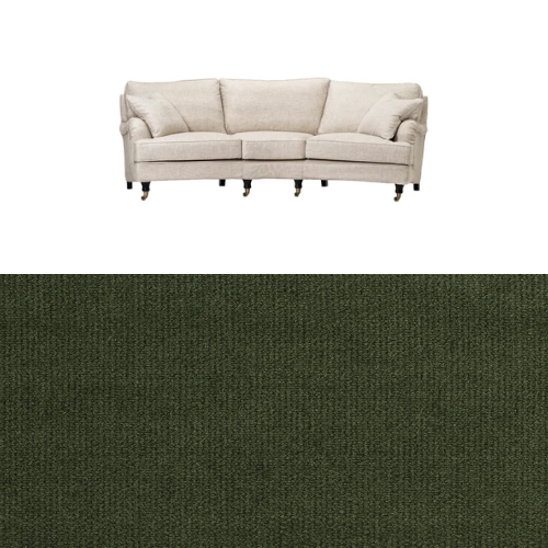 Klädsel till soffa Englesson Howard 3.5-sits medium svängd Tyg Apollo
