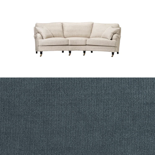 Klädsel till soffa Englesson Howard 3.5-sits medium svängd Tyg Apollo
