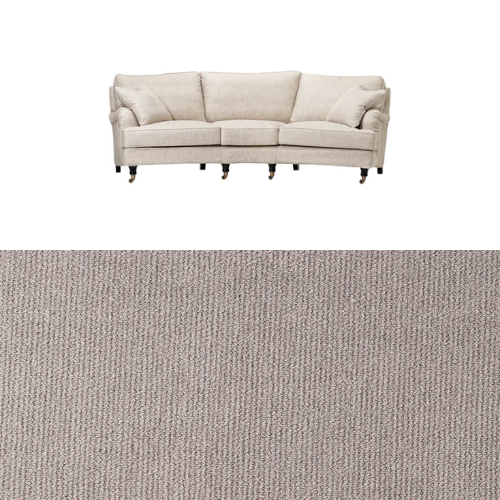 Klädsel till soffa Englesson Howard 3.5-sits medium svängd Tyg Apollo