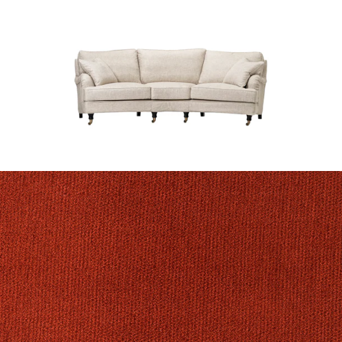 Klädsel till soffa Englesson Howard 3.5-sits medium svängd Tyg Apollo