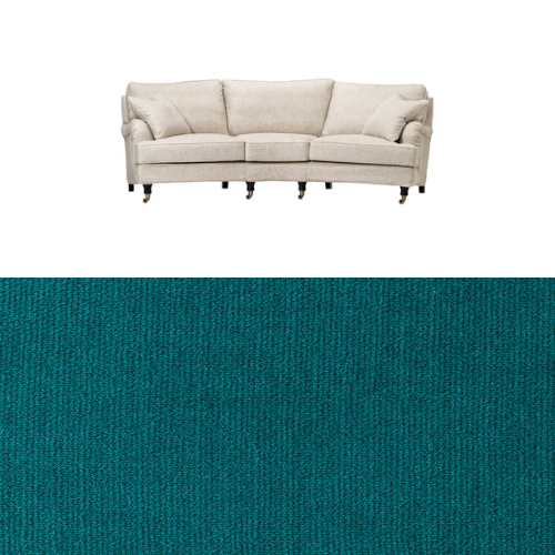 Klädsel till soffa Englesson Howard 3.5-sits medium svängd Tyg Apollo