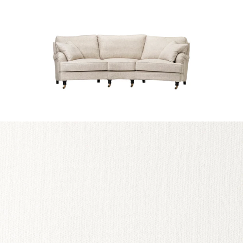 Klädsel till soffa Englesson Howard 3.5-sits medium svängd Tyg Apollo