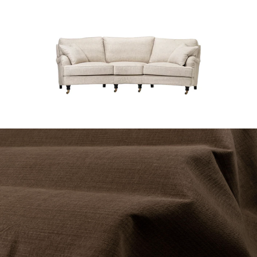 Klädsel till soffa Englesson Howard 3.5-sits medium svängd Tyg Caleido