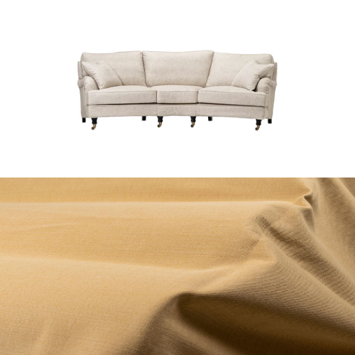 Klädsel till soffa Englesson Howard 3.5-sits medium svängd Tyg Caleido
