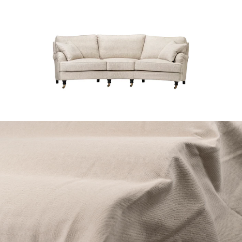 Klädsel till soffa Englesson Howard 3.5-sits medium svängd Tyg Caleido