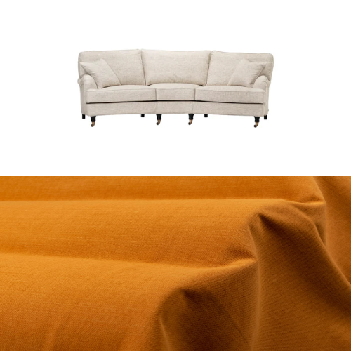 Klädsel till soffa Englesson Howard 3.5-sits svängd Tyg Caleido