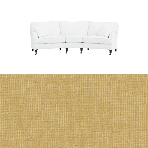Klädsel till soffa Englesson Howard 3,5-sits svängd Tyg Perfecto