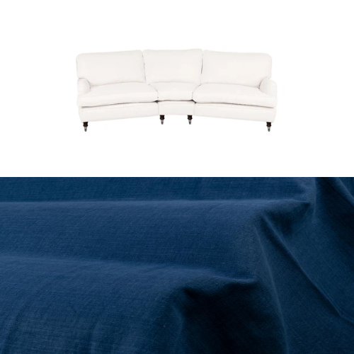 Klädsel till soffa Englesson Howard 4-sits svängd Tyg Caleido