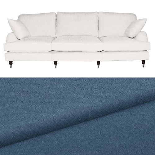 Klädsel till soffa Englesson Howard 3.5-sits rak Tyg Fortis