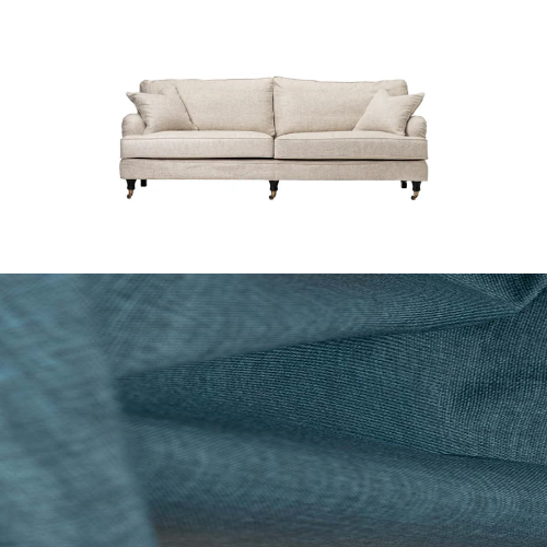 Klädsel till soffa Englesson Howard 3,5-sits medium rak Tyg Lido