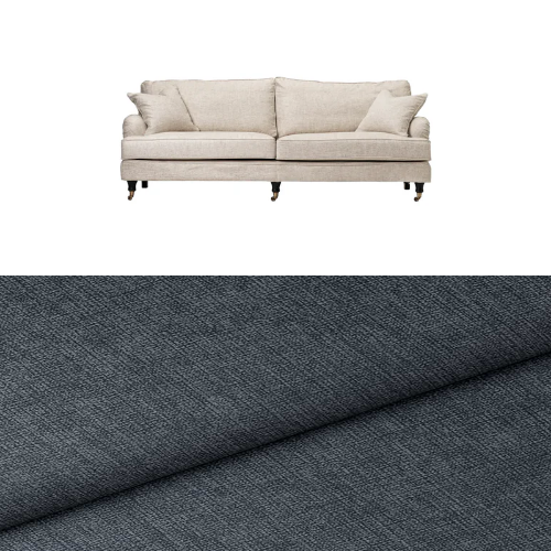 Klädsel till soffa Englesson Howard 3-sits medium rak Tyg Ross
