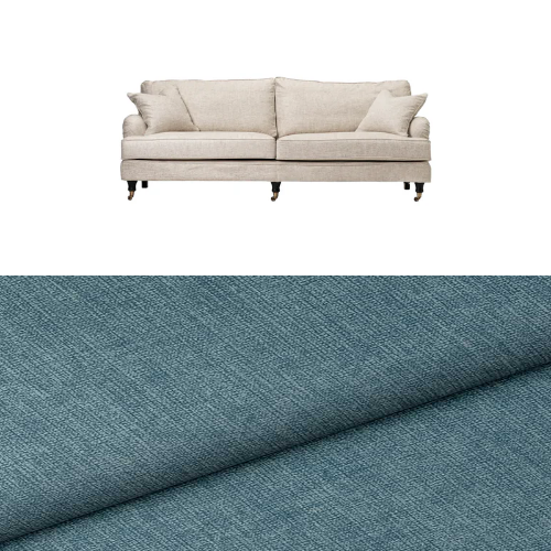 Klädsel till soffa Englesson Howard 3-sits medium rak Tyg Ross