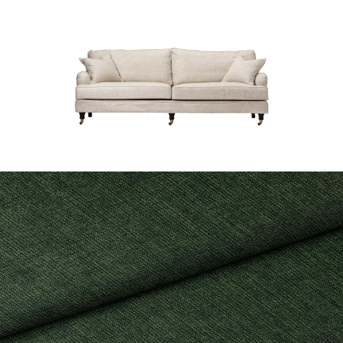 Klädsel till soffa Englesson Howard 3-sits medium rak Tyg Ross