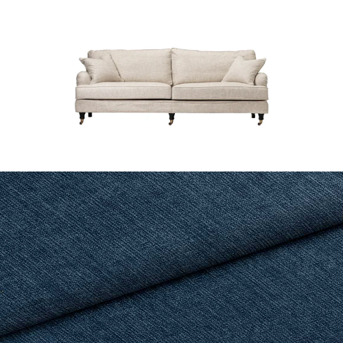 Klädsel till soffa Englesson Howard 3-sits medium rak Tyg Ross