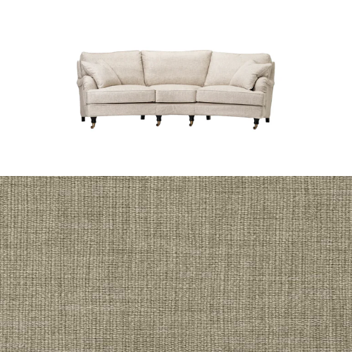 Klädsel till soffa Englesson Howard 3.5-sits medium svängd Tyg Avena