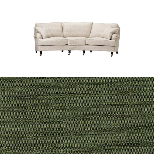 Klädsel till soffa Englesson Howard 3.5-sits medium svängd Tyg Avena