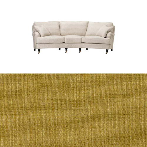 Klädsel till soffa Englesson Howard 3.5-sits medium svängd Tyg Avena
