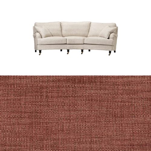 Klädsel till soffa Englesson Howard 3.5-sits medium svängd Tyg Avena