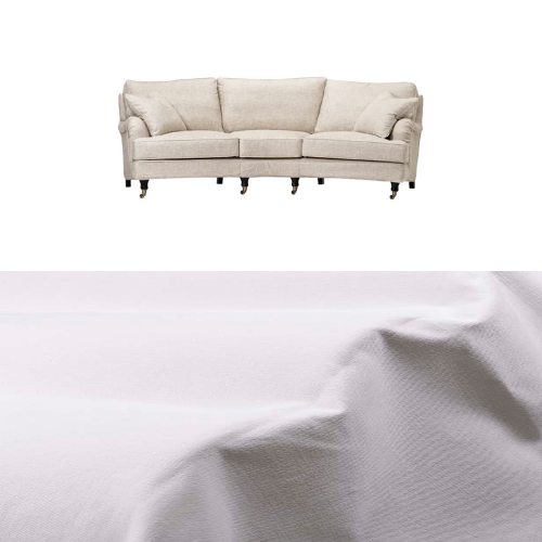 Klädsel till soffa Englesson Howard 3.5-sits medium svängd Tyg Caleido
