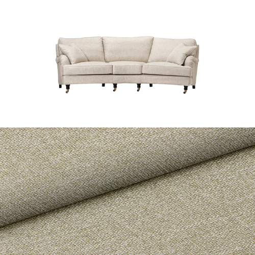 Klädsel till soffa Englesson Howard 3.5-sits medium svängd Tyg Tulia