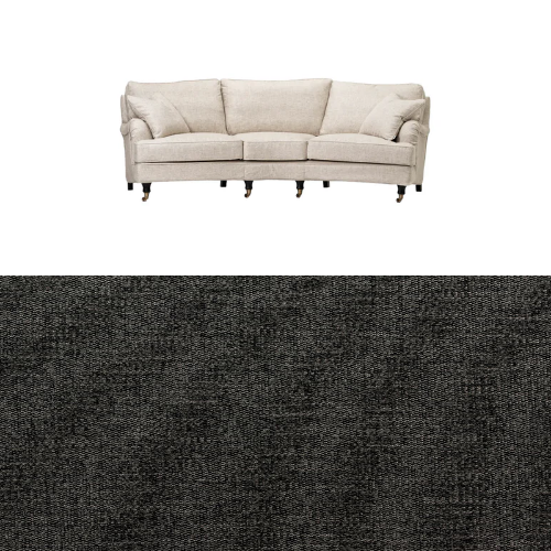 Klädsel till soffa Englesson Howard 3.5-sits medium svängd Tyg Tulia
